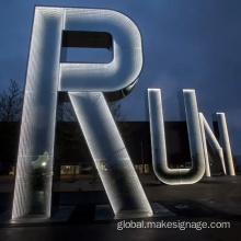 Personalized Illuminated Signage Custom edge-lit signs Factory